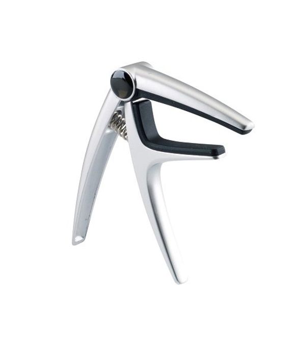 Hovedbilde K&M 30900 Capo for akustisk og elektrisk gitar, Sølv