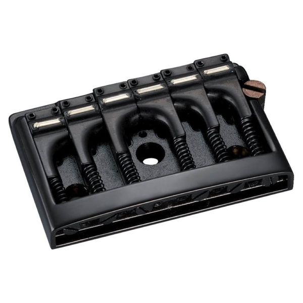 Schaller 3D-6 Piezo Black Guitar Bridge