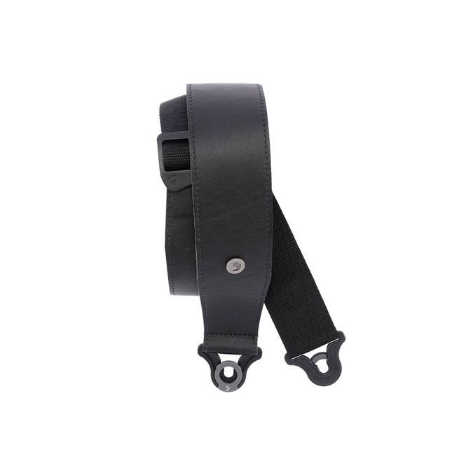 Hovedbilde D'Addario 25BAL00 Comfort Leather Strap Auto Lock, Black