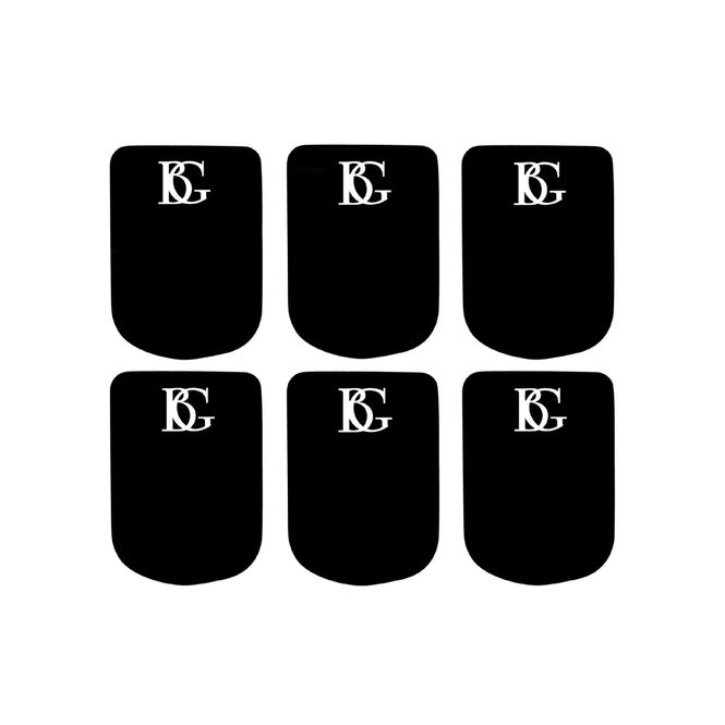 Hovedbilde BG A10S Munnstykkeputer 0.8mm Small, Svart, 6-pack