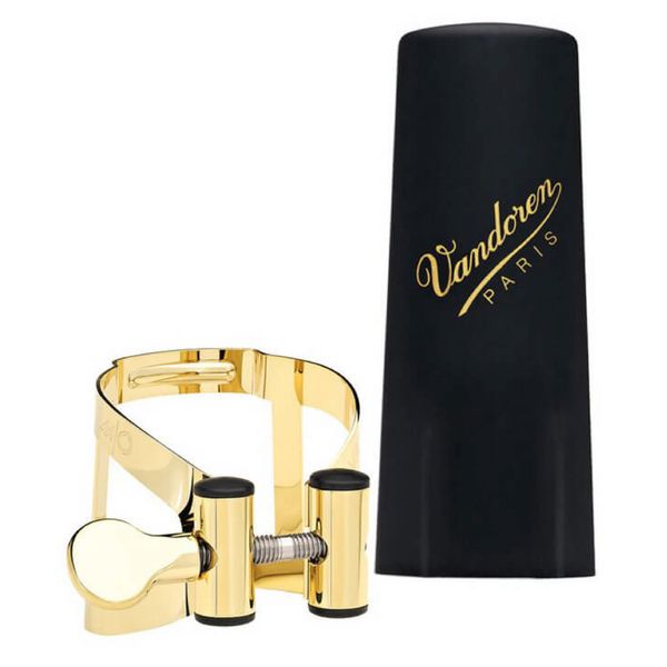 Vandoren LC58DP M|O Gold Tenorsax Ligatur og hette