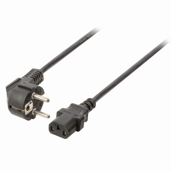 Hovedbilde KAGU Schuko-EUR kabel, 2 meter, sort