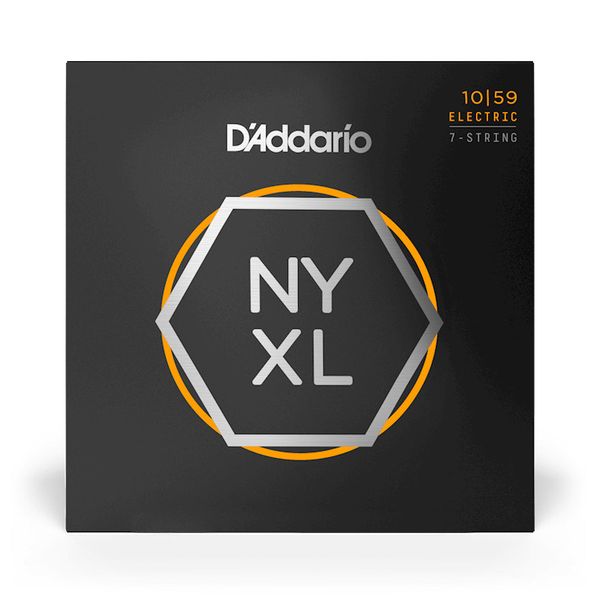 D'Addario NYXL1059 El. Gitar 7-strengssett (10-59)