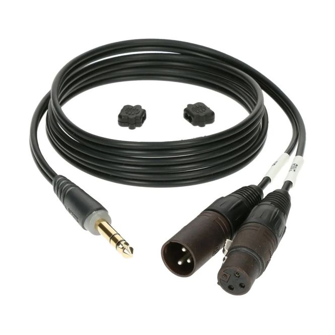 Hovedbilde Klotz Y-kabel StereoJack (M) - XLR(M)/XLR(F), 2m