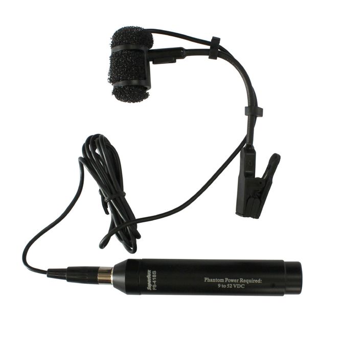 Hovedbilde Superlux PRA-383XLR Clip-On Mikrofon med svanehals