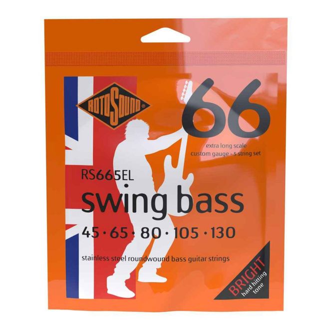 Hovedbilde Rotosound RS665EL Stainless Steel (045-130) Extra Long
