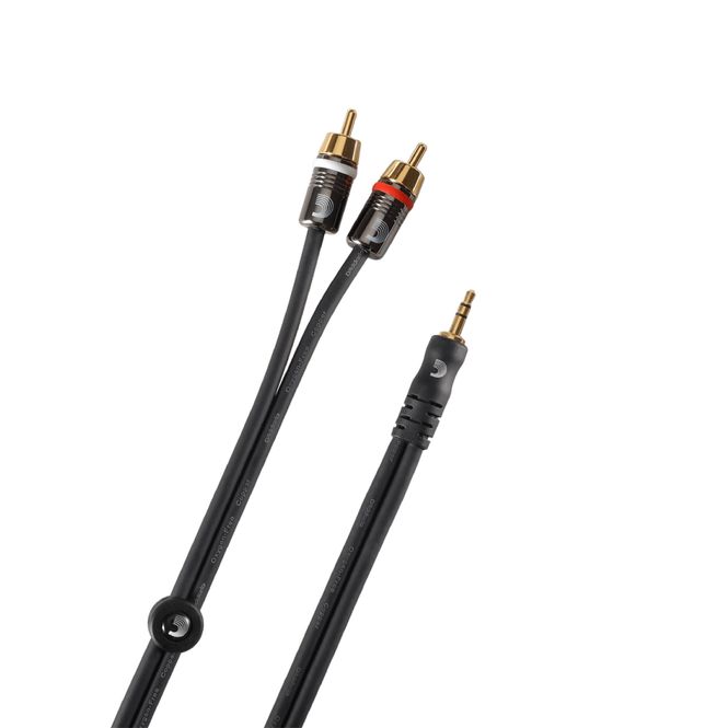 Hovedbilde D'Addario PW-MP-05 Dual RCA to Stereo Mini Cable, 1,5m