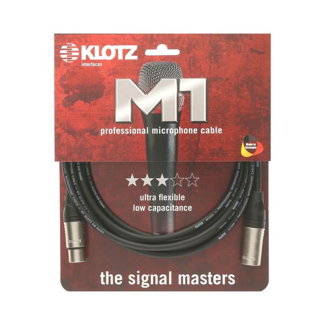 Hovedbilde Klotz M1 Prime Mikrofonkabel 3m