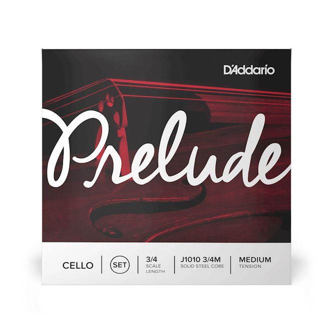 Hovedbilde D'Addario J1010 3/4M Prelude Cello Set 3/4