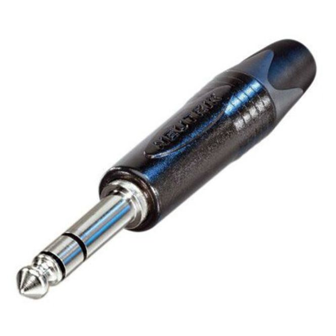 Hovedbilde Neutrik NP3X-BAG jack plugg Han, sort