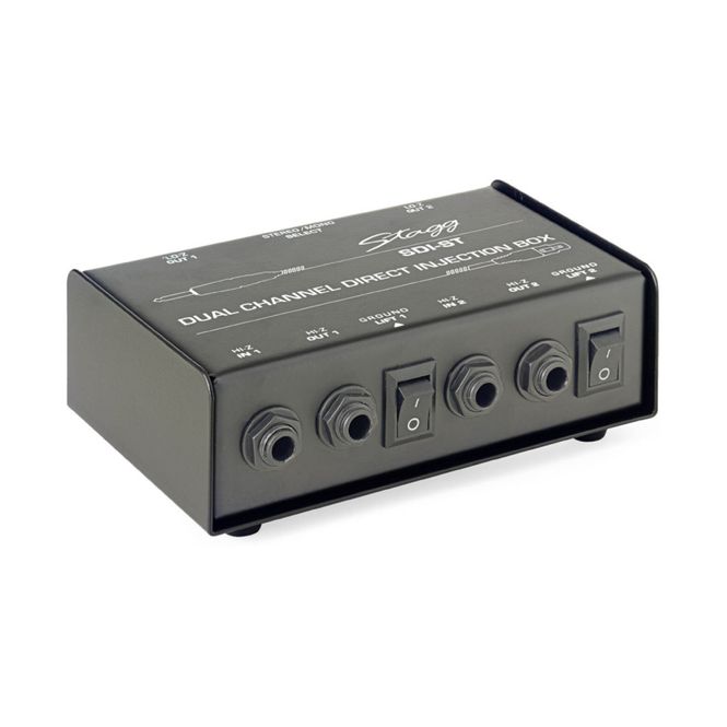 Hovedbilde Stagg SDI-ST 2-kanals, Passiv DI-Boks
