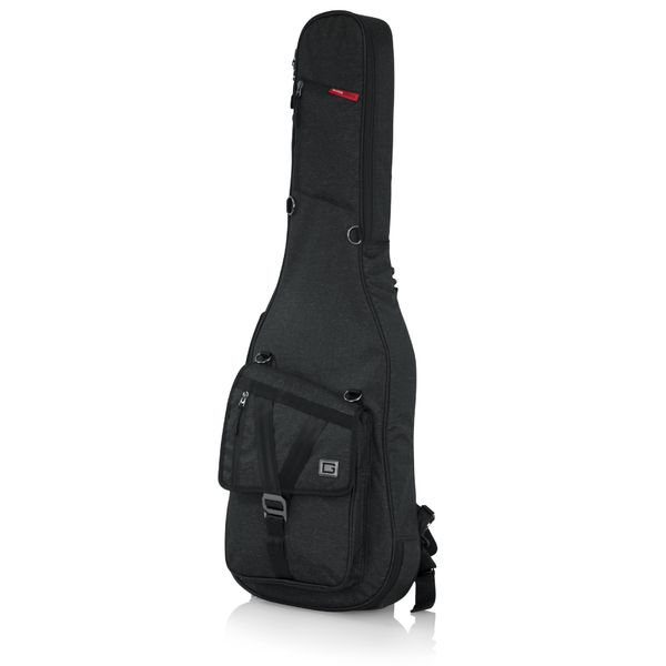 Gator GT-ELECTRIC-BLK Transit Series Bag for Gitar, Charcoal Black